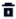 The Remove Project Item icon is a black trash can